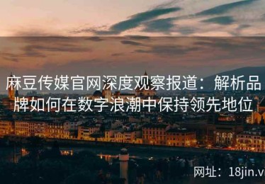 麻豆传媒官网深度观察报道：解析品牌如何在数字浪潮中保持领先地位