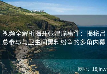视频全解析揭开张津瑜事件：揭秘吕总参与与卫生间黑料纷争的多角内幕