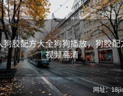 人狗胶配方大全狗狗播放，狗胶配方视频高清