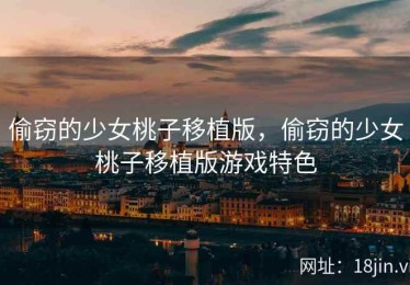偷窃的少女桃子移植版，偷窃的少女桃子移植版游戏特色