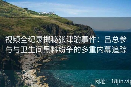 视频全纪录揭秘张津瑜事件：吕总参与与卫生间黑料纷争的多重内幕追踪