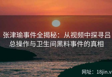 张津瑜事件全揭秘：从视频中探寻吕总操作与卫生间黑料事件的真相