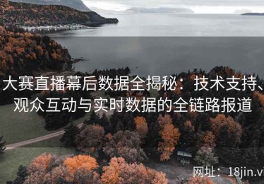 大赛直播幕后数据全揭秘：技术支持、观众互动与实时数据的全链路报道